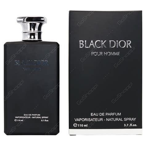 Dior black perfume